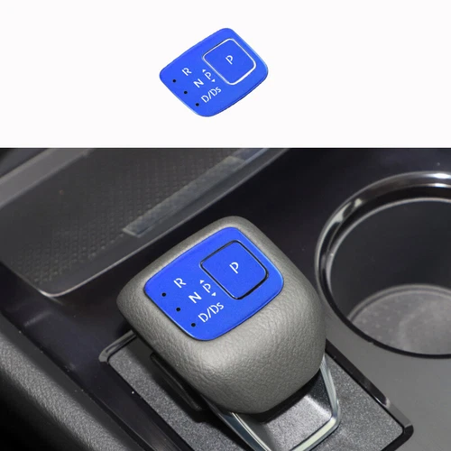 For Nissan X-Trail 2021-24 Blue Aluminum Alloy Car Gear Shift Button Cover Trim - Bild 2 von 4