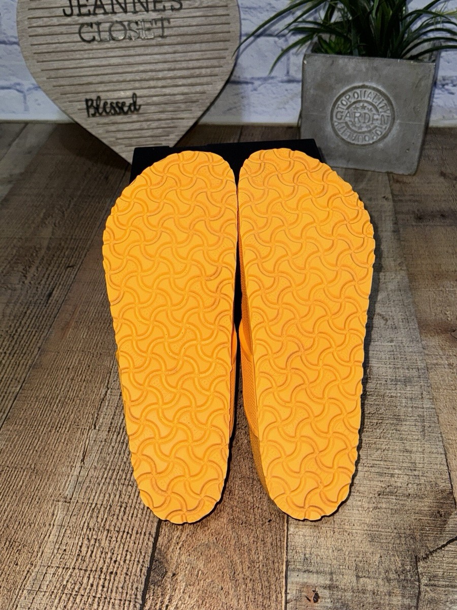 Birkenstock Honolulu EVA Foam Sandals 44 Orange Men display picture 3