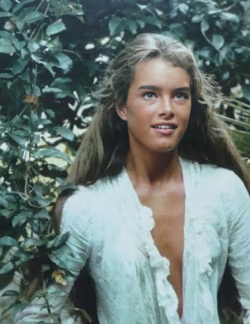 Model Brooke Shields The Blue Lagoon Movie Picture Photo Print 13"x19