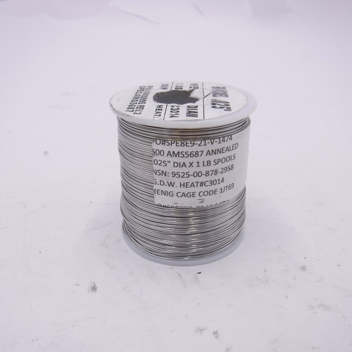 1 Lb Aircraft Safety Wire .025 1 Lb Aircraft Safety Wire .025