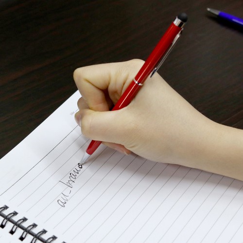 Capacitive Touch Screen Stylus Ball Point Ink Pen for iPhone iPad Tablet - Picture 2 of 9