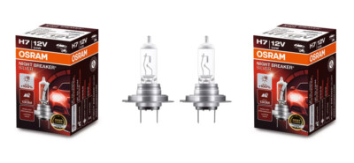 2x OSRAM NIGHT BREAKER SILVER H7 12V 55W für FORD USA EDGE