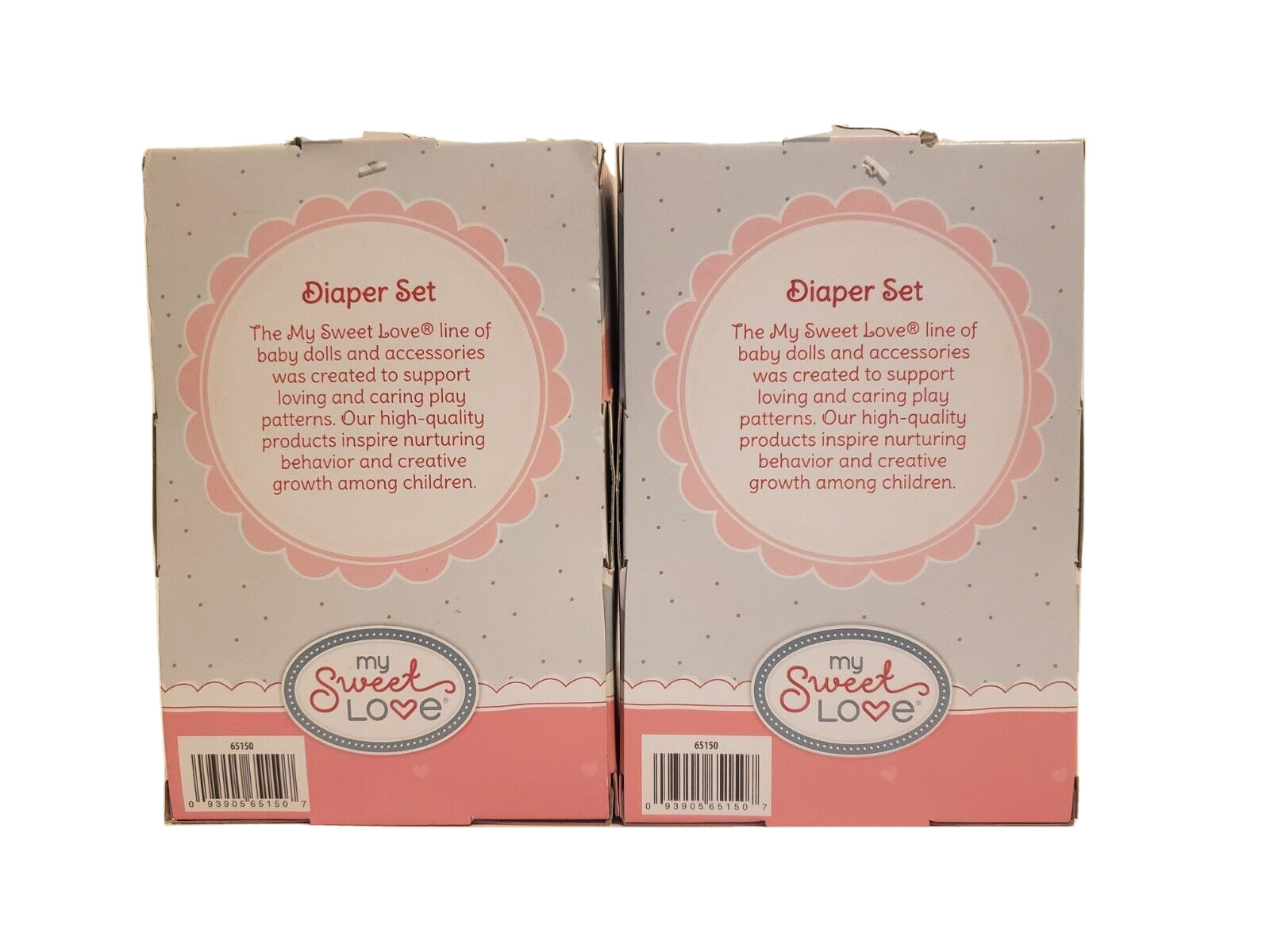 My Sweet Love Diaper Set For Up To 18" Toy Baby Dolls 2 boxes (24 Total) NEW