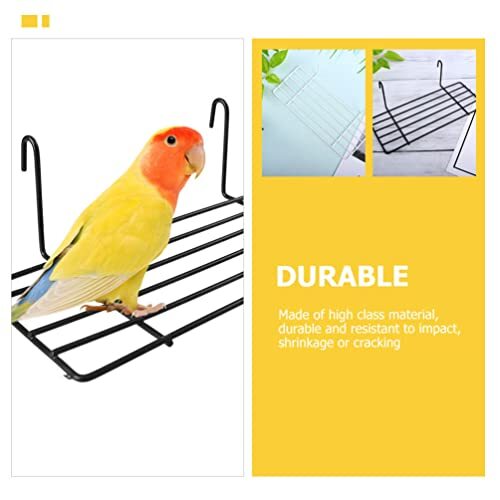 2 Stück Sonnendeck Draht Spiel Konure Zubehör Vögel Eisenkäfig Papagei Haushalt Po... - Bild 7 von 9