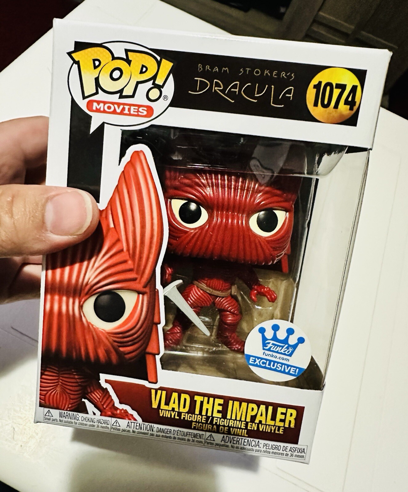 Funko Pop! Vlad The Impaler #1074 Funko Exclusive