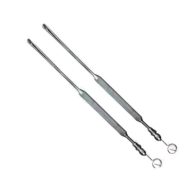 2pcs Gromed Freer Septum Periosteal Elevator with Suction 19cm (7½'') surgical