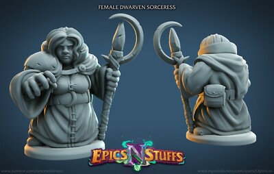 Dwarven Sorcerer by Epics N Stuffs | D&D | DnD | Print on Demand