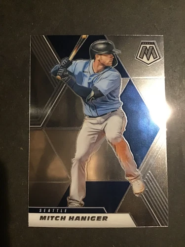 2021 Mosaic Baseball Mitch Haniger Base Card Seattle Mariners 