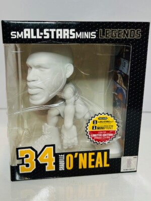 Shaquille O'Neal smALL-STARS Minis Legends - RARE WHITE VERSION- LAKERS - NEW