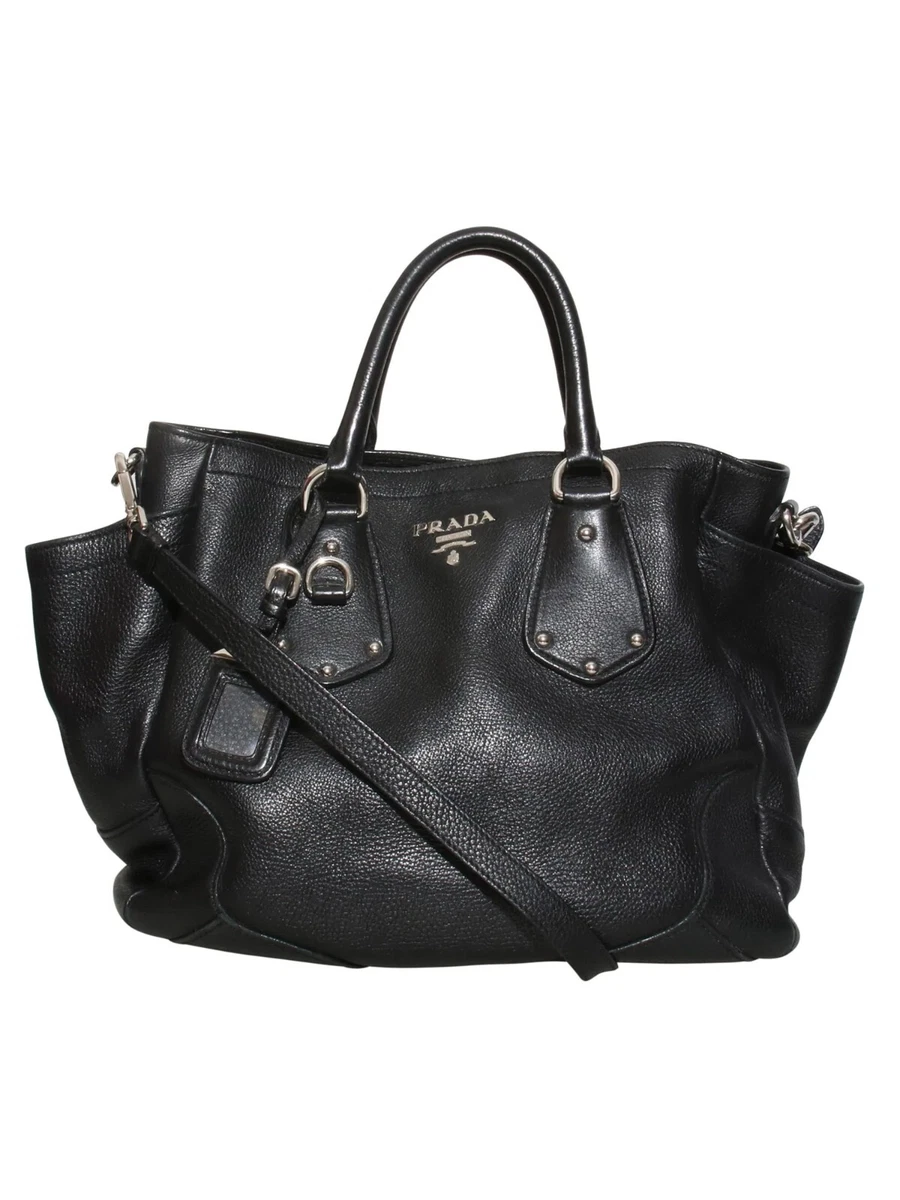 Prada Leather Tote Bag