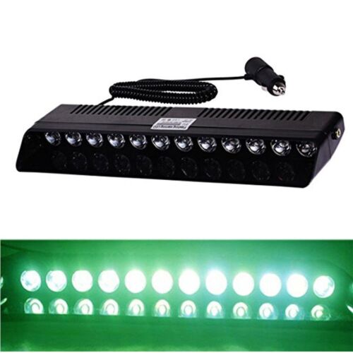 Amber Red 12-LED CAR Windshield Strobe Light Emergency Flash Warning Lamps 12V - Picture 14 of 32