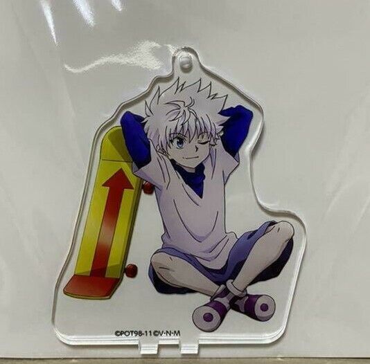 Hunter x Hunter animate cafe Chrollo Lucilfer large acrylic stand keychain