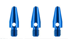 Blue Mini Micro Aluminum Dart Shafts - 3 Sets 9 shafts , 2BA Mini O'rings