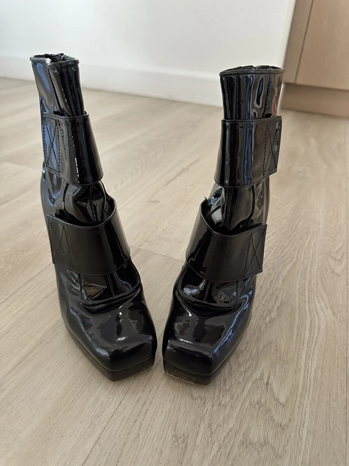 Botines Lanvin charol 37EU Foto 4 de 4