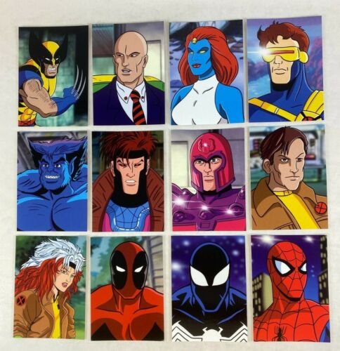 MINI-PRINT TRADING CARD SET of 12 (2.5 X 3.5) MARVEL & X-MEN by NATHAN OHLENDORF - Picture 1 of 3