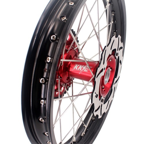 Juego de ruedas KKE 21/19"" MX aptas para HONDA CR125R/250R 2002-2013 CRF250R/450R 2004-2012 - Imagen 9 de 14
