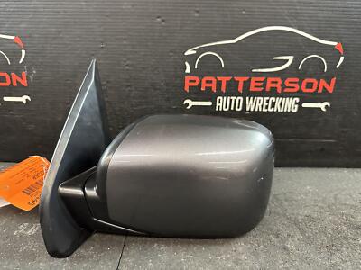 09-15 PILOT POWER HEATED DRIVER SIDE VIEW DOOR MIRROR POLISHED METAL NH737M
