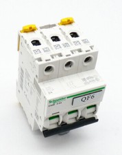 Schneider Electric iC60N D 6A D6 400V 50/60Hz Circuit Breaker -used-