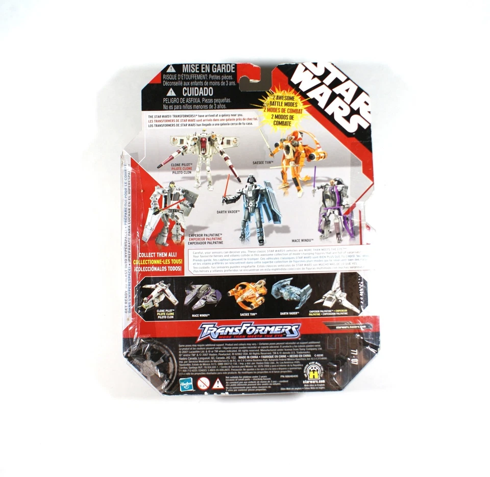 Star Wars Transformers Saesee Tiin Factory Sealed Brand New - Image 2 of 4