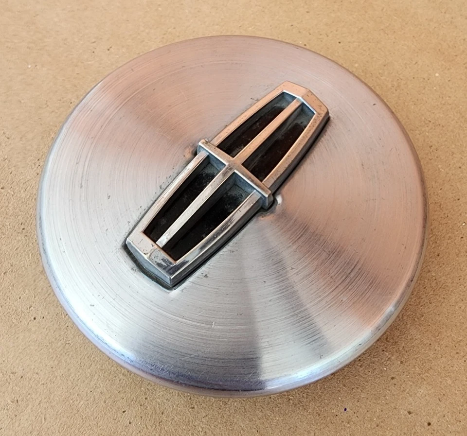 1988 1989 Lincoln Continental Wire Hubcap Center Cap Emblem E80C-1130-FA Foto 2 de 4