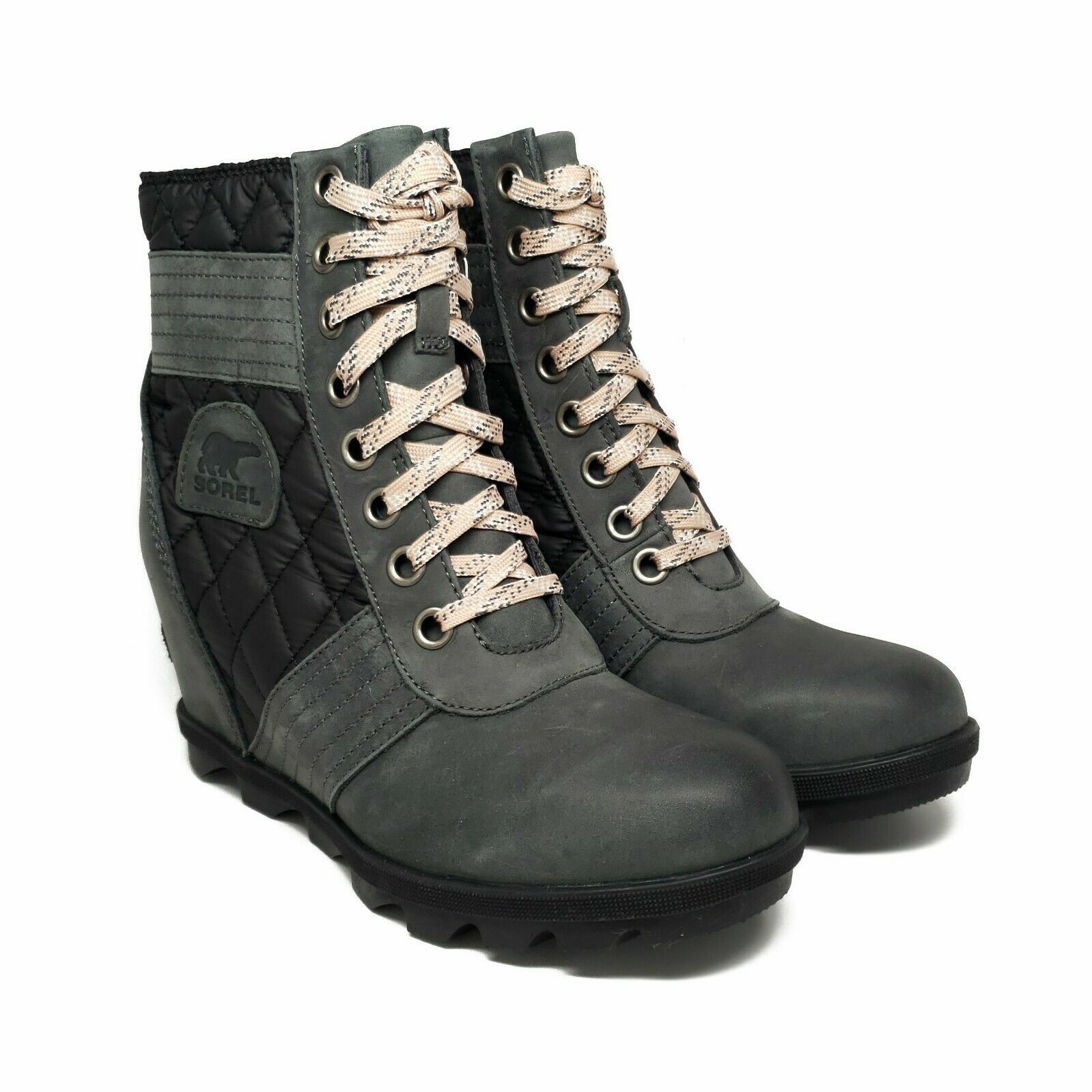 Sz 6.5 Women's Sorel Lexie Wedge Boots 