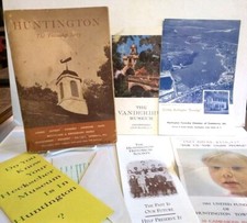 Huntington The Township Story, Huntington New York 1955 with Assorted Pamphlets 