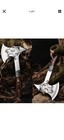 12.2" Camping Hatchet with Sheath Outdoor Polished Axe Survival Wolf Tomahawk — photo 2