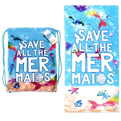 justice drawstring bag