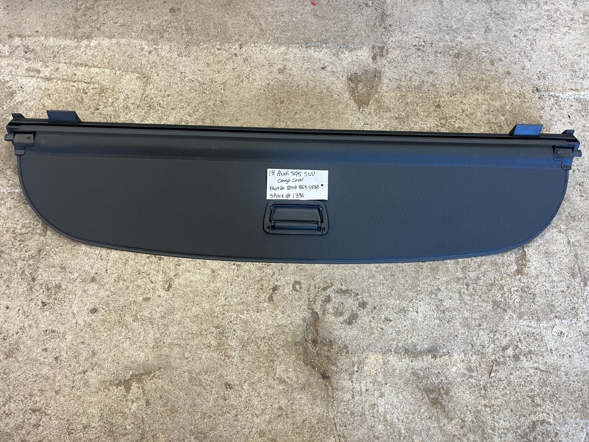 2018 AUDI SQ5 Q5 80A OEM REAR CARGO LUGGAGE COVER 80A863553A 24k