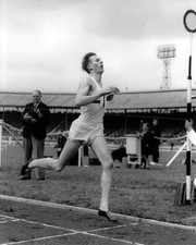 Mile Runner ROGER BANNISTER Glossy 8x10 Photo Print Poster Track & Field