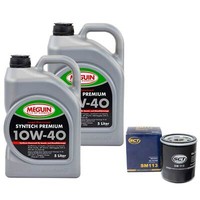 MotoröL Set Syntech Premium 10W-40 Meguin 10 Liter + ÖLfilter FüR Peugeot Boxer