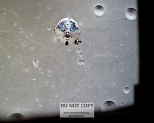 APOLLO 11 COMMAND AND SERVICES MODULES FROM "EAGLE" - 8X10 NASA PHOTO SP-160