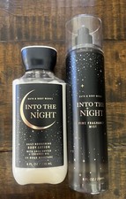 Bath and Body Works Into The Night Fragrance Mist Lotion Set