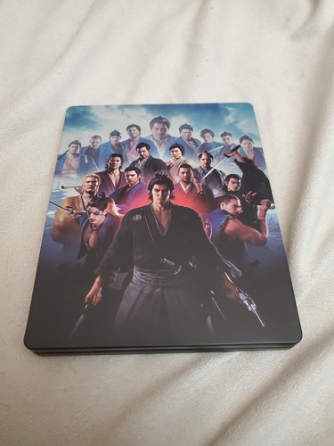 Like A Dragon Ishin Steelbook SOLO CUSTODIA GameStop Esclusiva Yakuza Ryu Ga Gotoku - Foto 1 di 7