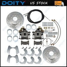 For Pre-1980 Ford New 8 9 Inch Rear Disc Brake Conversion Kit W Brake Brand
