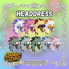 Rare Headdress BEST VALUE Animal Jam Classic| (READ DESCRIPTION)  AJC