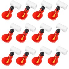 12 Pack Automatic Chicken Waterer Cups, Plastic Chicken Water Feeder Chicken ...