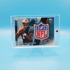 2011 Topps Factory Set Cam Newton NFL SHIELD Commemorative Patch RC Panthers