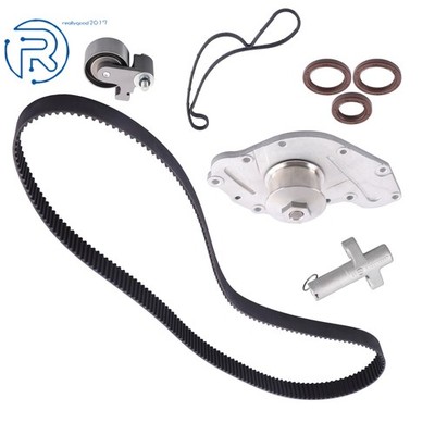 Timing Belt Water Pump Kit W/Tensioner For Chrysler Dodge VW 2005-2010 3.5L 4.0L