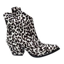 santiags femme léopard cuir poulain 40 EU