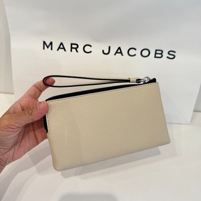 Marc Jacobs 4R5SCP055S01 Pebbled Leather Wristlet | eBay
