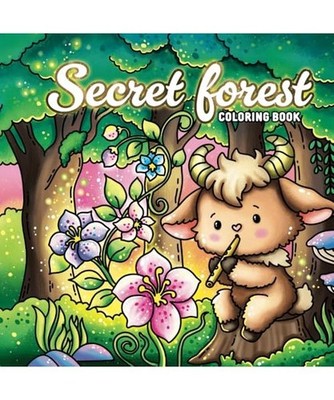Secret Forest Coloring Book: A Magical Coloring Adventure with Enchanting Forest