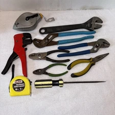 Mixed lot of 10 tools