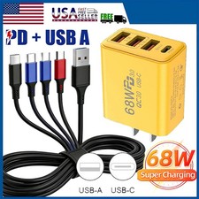 68W Super Fast Charging USB C Wall Charger For Motorola 2025 2024 Razr 60 50 US