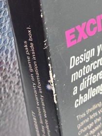 1986 Nintendo NES Excitebike Rev-A - No Hang Tab Box CIB