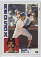 1984 Topps Dwight Evans #720 0b5