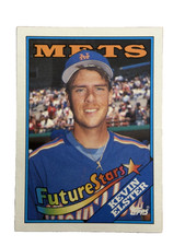 Excellent: Vintage 1988 topps Kevin Elster New York Mets Trading Card