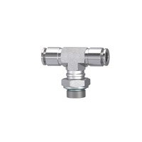 Riegler 855.038-8 Es, Push-In T-Fitting, G3/8 O., For Hose Exterior Ø8Mm, 135181