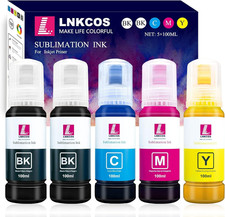 500ML Sublimation Ink Compatible for Ecotank ET-2400 ET-2800 ET-2803 ET-2840 ET-