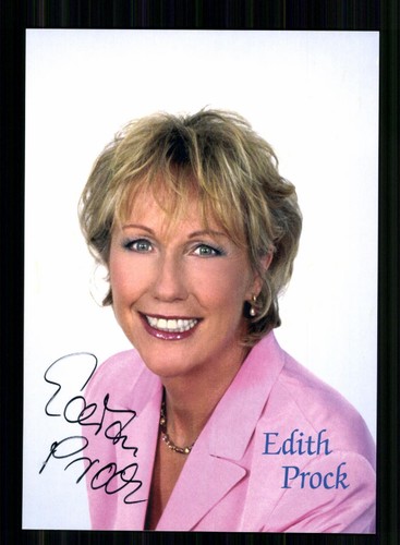 Edith Prock Autogrammkarte Original  Signiert # BC 226478 - Bild 1 von 2